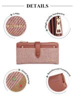 MICHAELA Glitter Twill Long Wallet 23